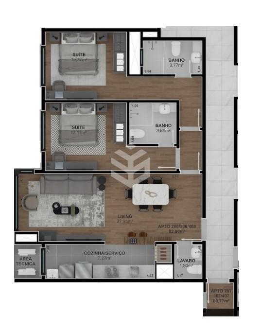 ApartamentoVenda em Gramado no bairro Centro