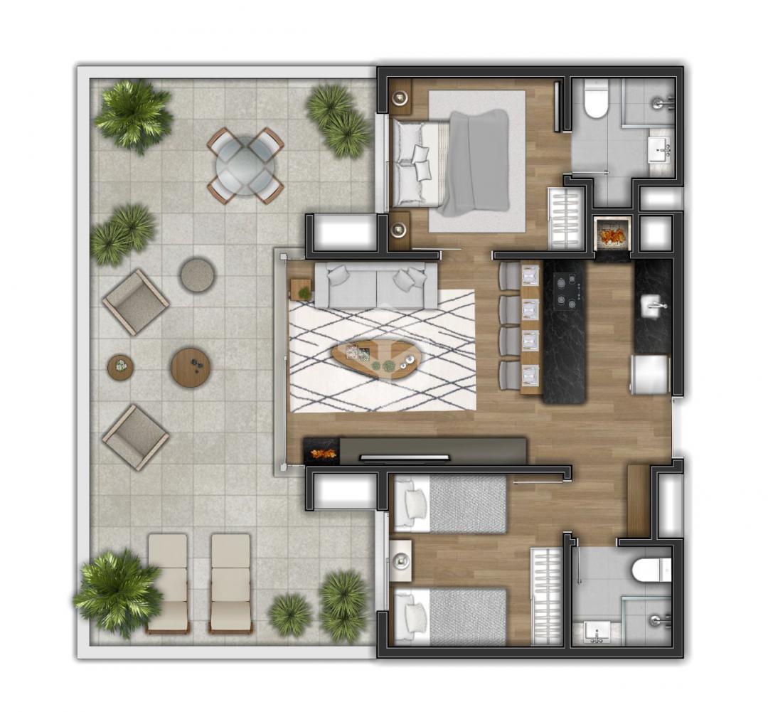 ApartamentoVenda em Gramado no bairro Dutra