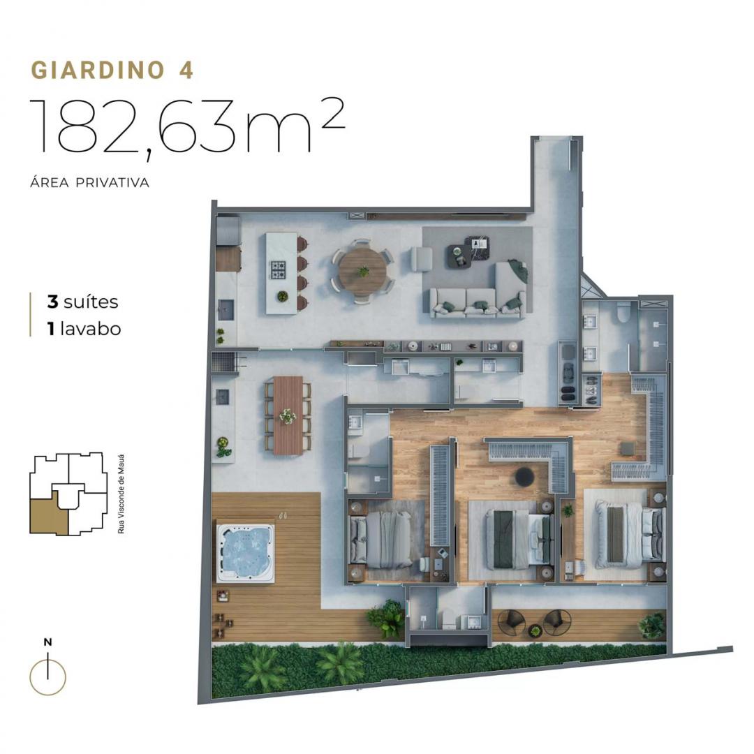 Apartamento à venda no Santo Antônio, Joinville · 3 quartos. Foto 21