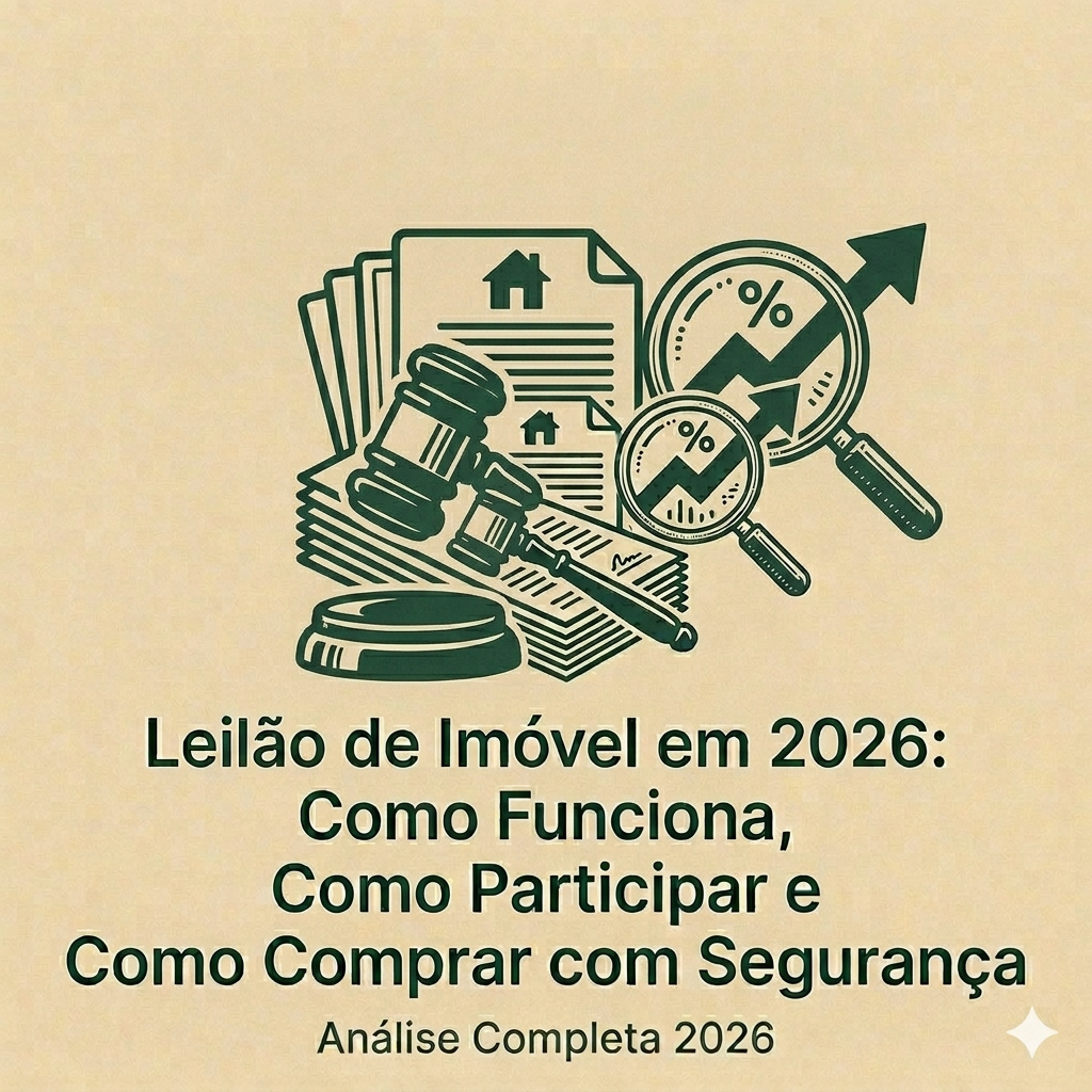 Leilão de Imóvel em 2026: Como Funciona, Como Participar e Como Comprar com Segurança
