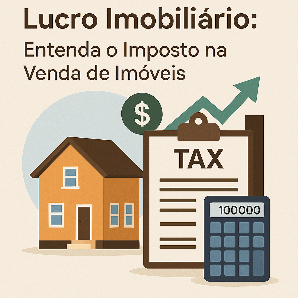 Lucro Imobiliário: Entenda o Imposto na Venda de Imóveis e Como Reduzir a Tributação