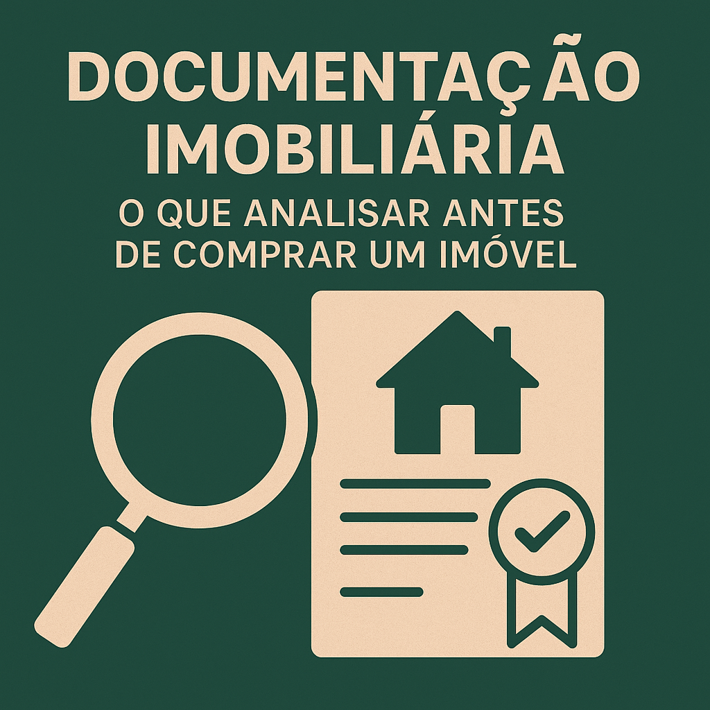 Documentação Imobiliária: O Que Analisar Antes de Comprar um Imóvel