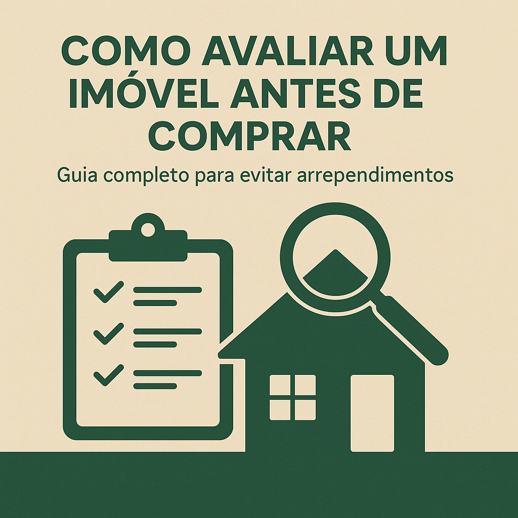 Como Avaliar um Imóvel Antes de Comprar: Guia Completo para Evitar Arrependimentos