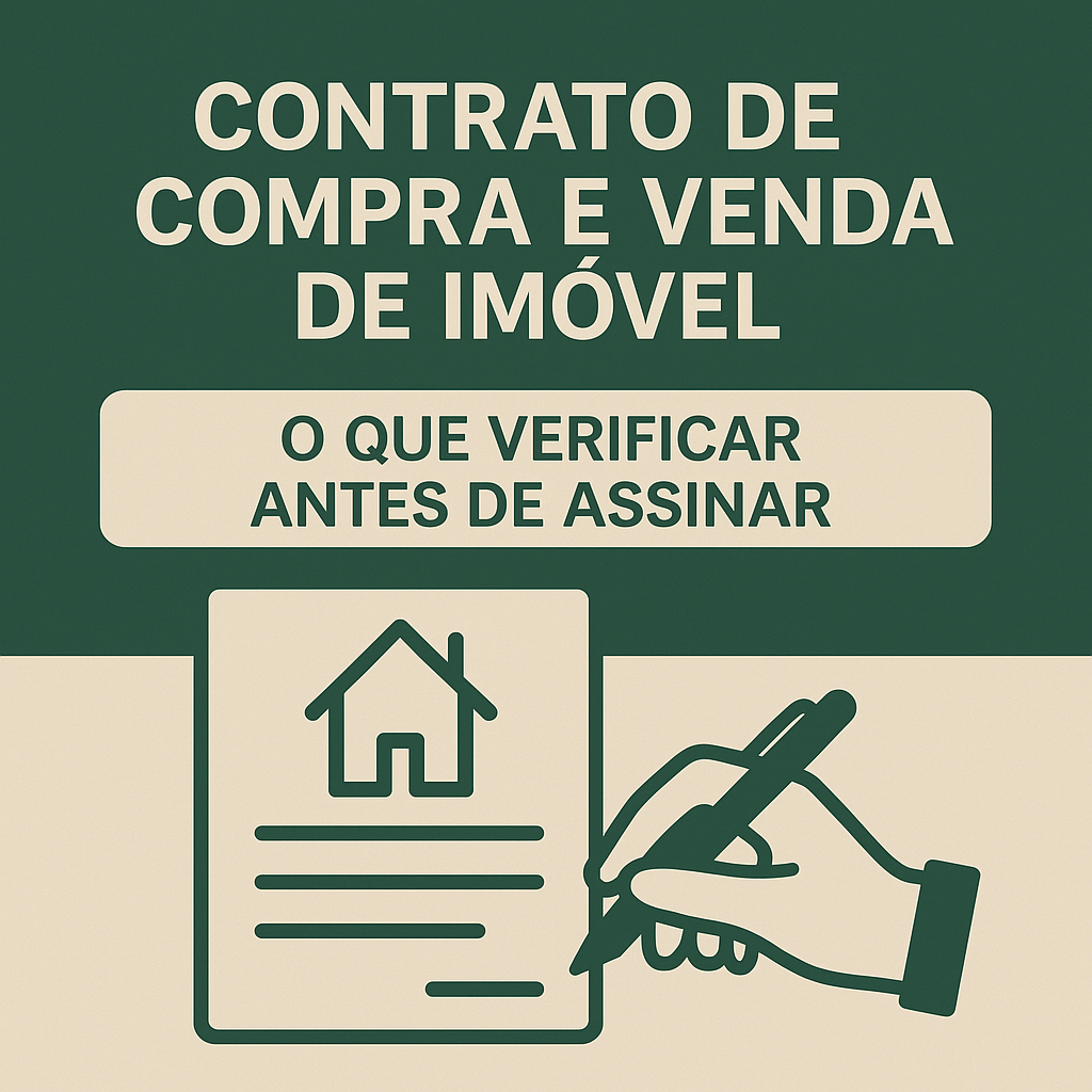 O Que Verificar no Contrato de Compra e Venda de Imóvel