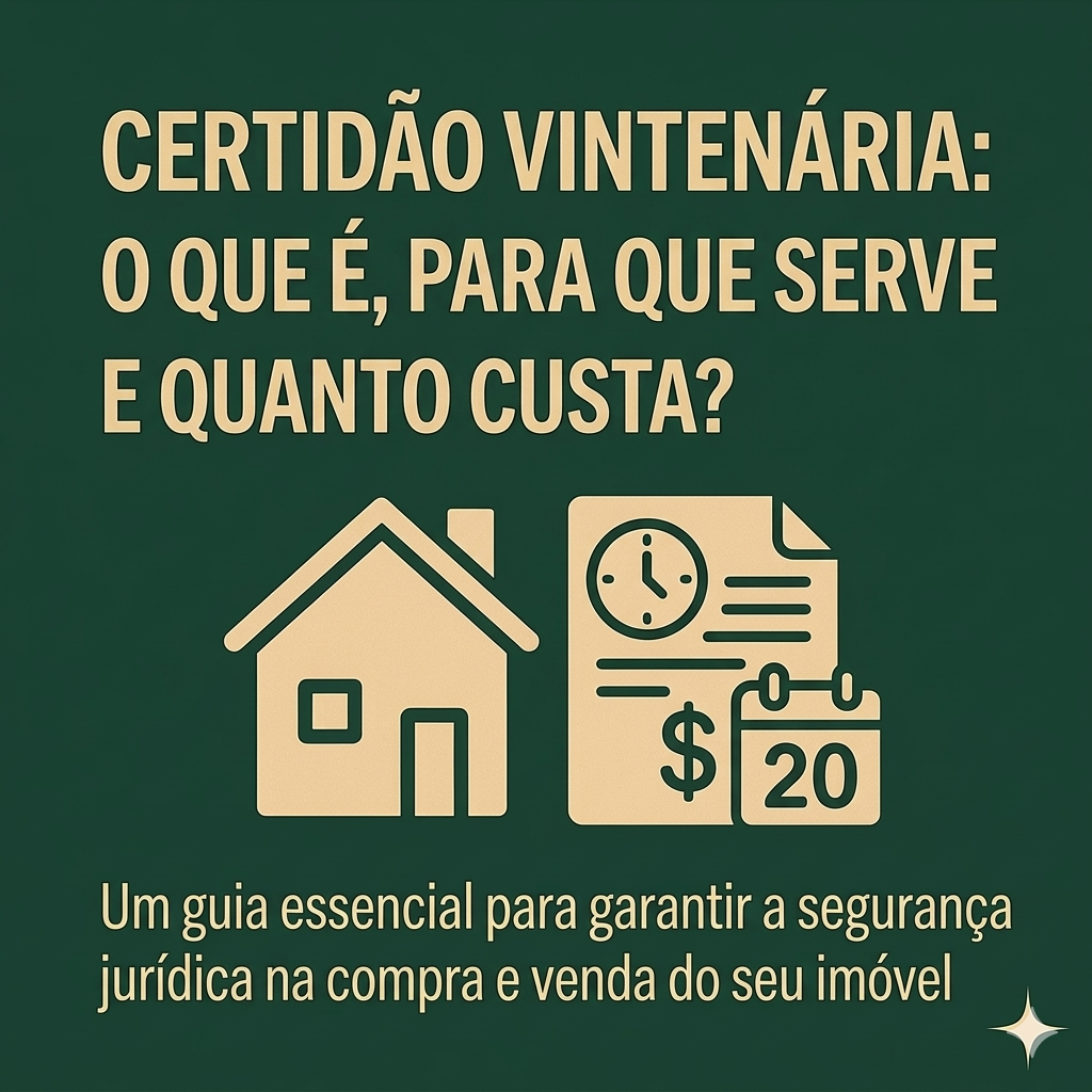 Certidão Vintenária: O que é, para que serve e quanto custa?
