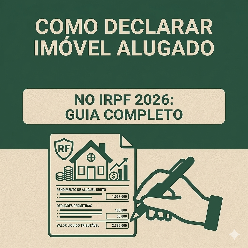 Como Declarar Imóvel Alugado no IRPF 2026