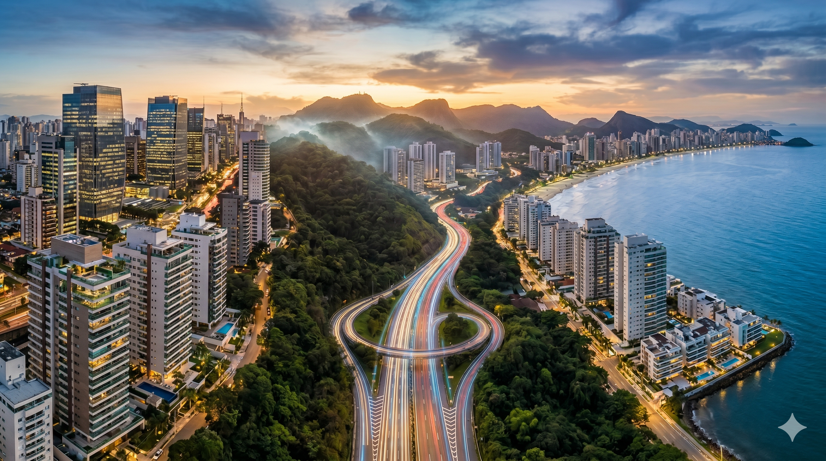 O Eixo da Transformação: Como a Conexão Entre a Grande São Paulo, o ABC e o Litoral Sul Redesenhou o Mercado Imobiliário Brasileiro