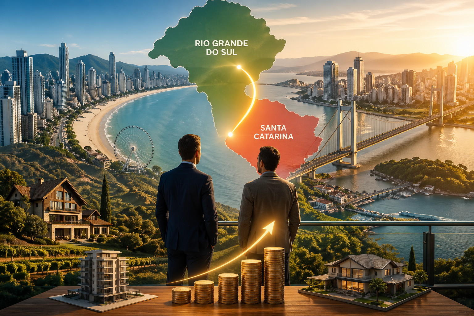 A Rota da Prosperidade: Por Que o Eixo Rio Grande do Sul e Santa Catarina se Tornou o Maior Polo de Multiplicação de Patrimônio do Brasil