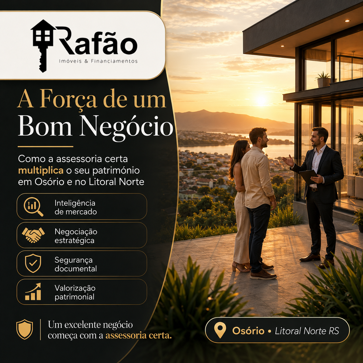 A Força de um Bom Negócio: Como a Assessoria Certa Multiplica o Seu Património em Osório e no Litoral Norte