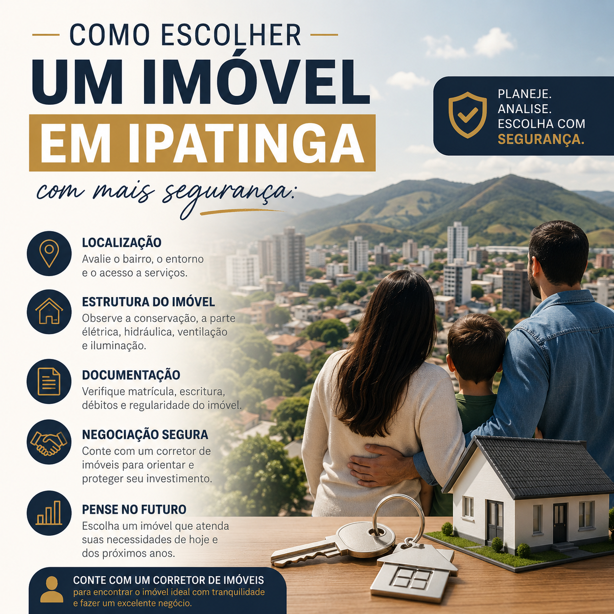 Como escolher um imóvel em Ipatinga com mais segurança