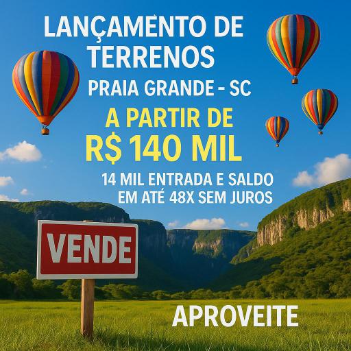 Terreno à venda no bairro Rio Canoa, Praia Grande, Referencia: TE0001