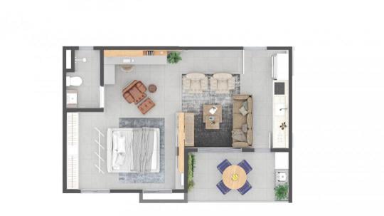 Apartamento à venda no bairro Despraiado, Cuiabá, Referencia: EXC-045