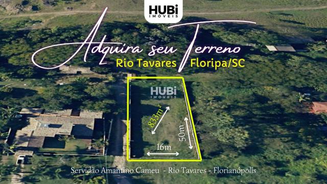 Lote à venda no bairro Rio Tavares, Florianópolis, Referencia: hb2033