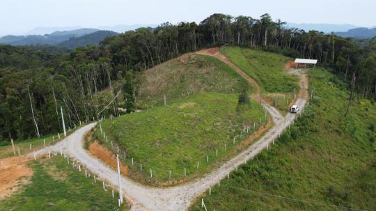 Terreno rural à venda no bairro Barro Branco, São Pedro de Alcântara, Referencia: TR00018