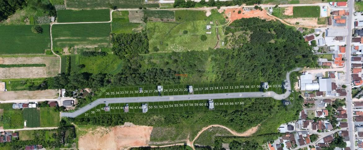Lote/Terreno de no bairro Aimoré, em Guabiruba | Eu Corretor