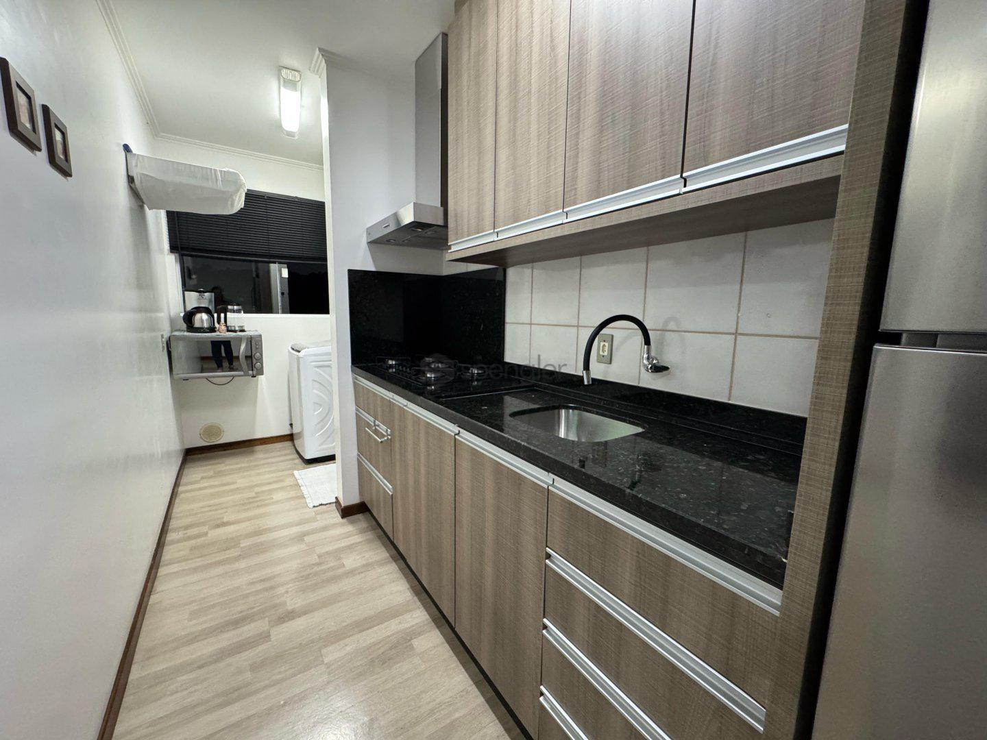 Apartamento semimobiliado, bairro Gasparinho, em Gaspar REF: AP0763 — foto 3